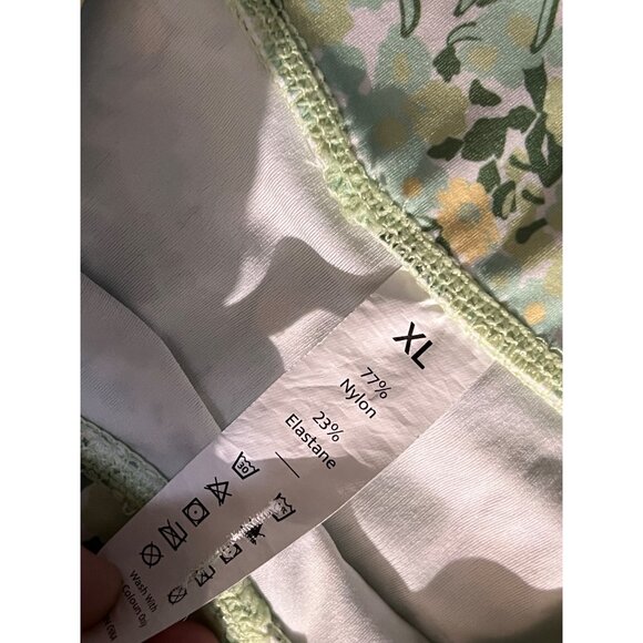 Halara Everyday Crossover Pocket 2-in-1 Tennis Skirt-Lucid Sz XL Womens Green Fl - Picture 4 of 13